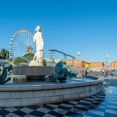 Super 2Pieces Place Massena/Hyper Centre/Balcon/Ac Nice